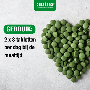 Purasana Biologische Chlorella Tabletten 500TB