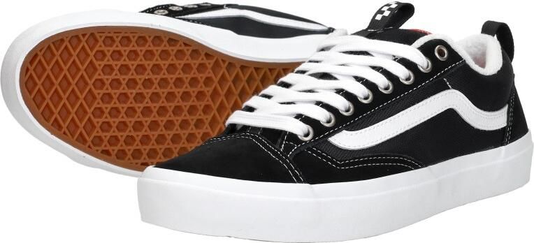 VANS Skate Old Skool 36+ sneakers zwart wit rood