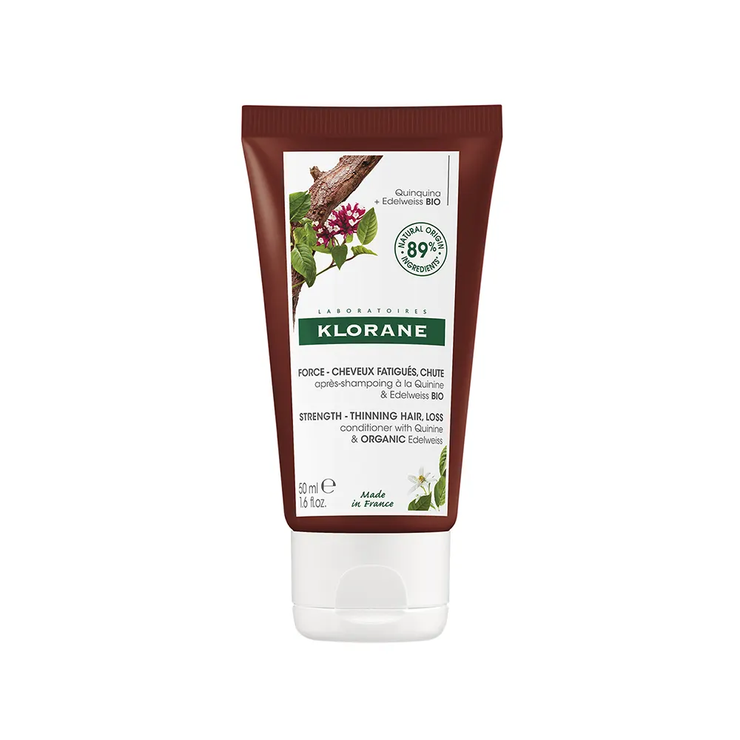 Klorane Quinine après-shampooing Quinine et Edelweiss Bio 50ml