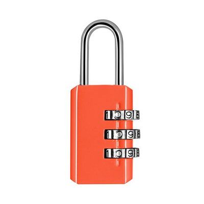 Wonday - Cadenas à combinaison 3 chiffres - 20 mm - orange