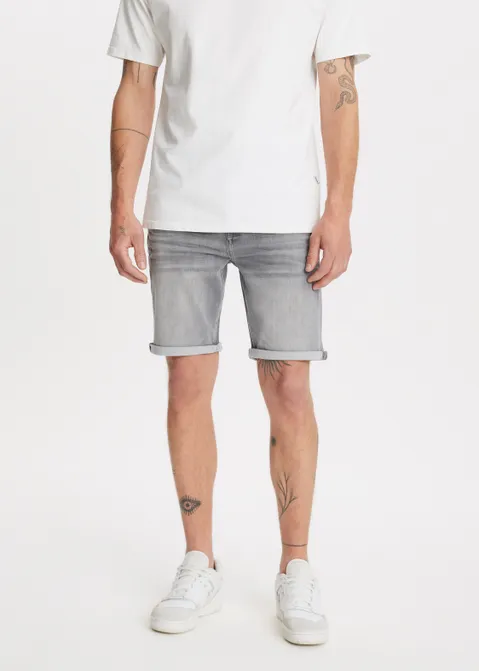 Denim korte broek grijs (GRS.UL)