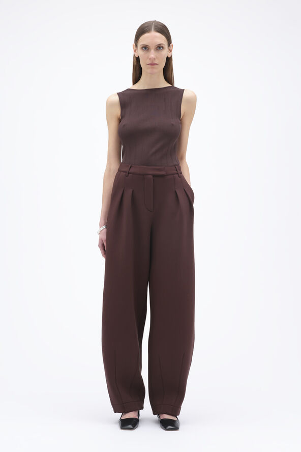 REMAIN Tank Top Chocolate plum (brown)