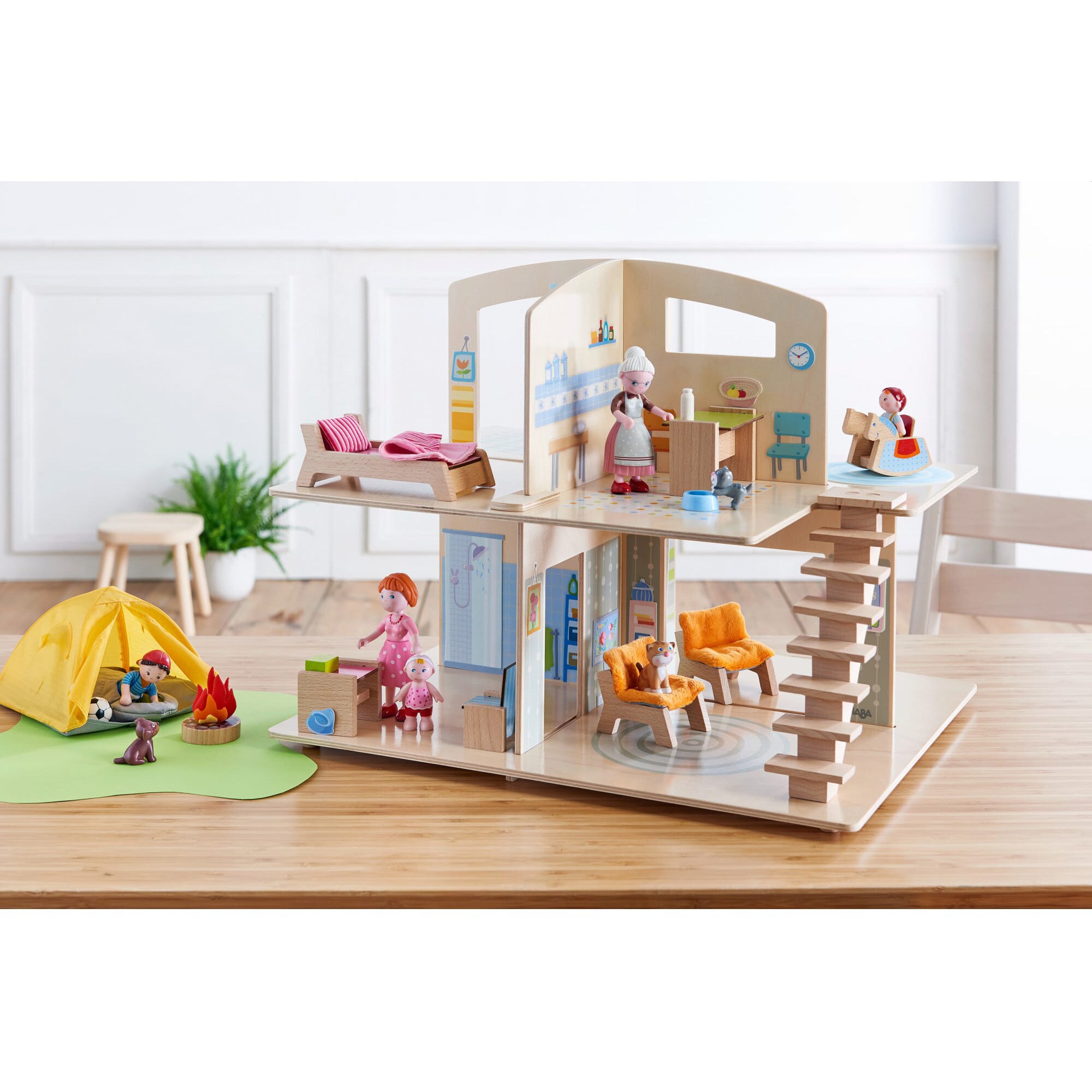 HABA Spielfigur Little Friends - Spielset Familienzeit