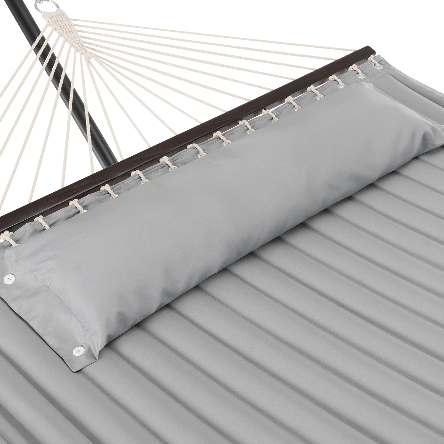 Juskys Cata hangmat met onderstel en kussen - Grey