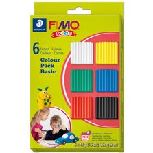 kids Kit pâte à modeler Colour Pack 'basic', set de 6