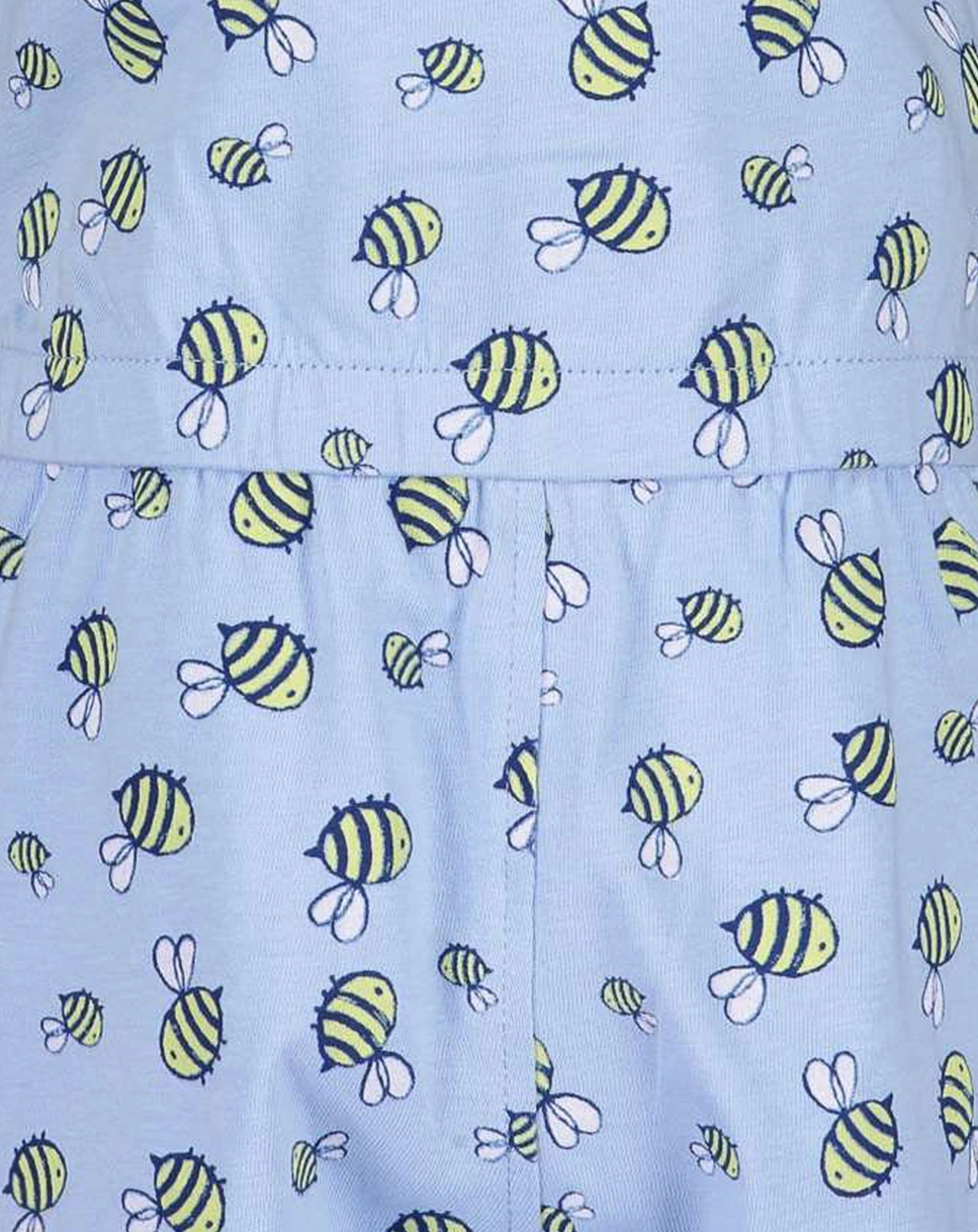 Jumpsuit BUSY BEE in hellblau