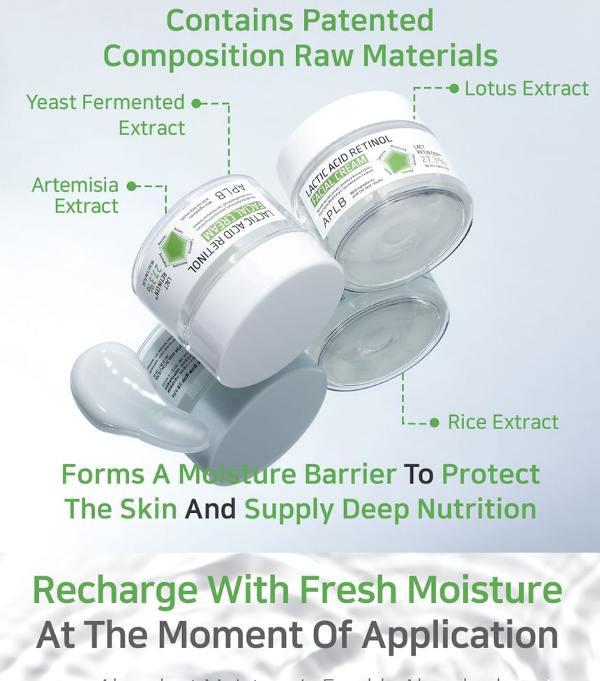APLB - Melkzuur Retinol Gezichtscrème