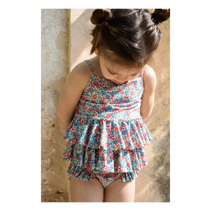 Konges Sløjd Maillot 1 Pièce Manuca Fibres Recyclées | Bleu