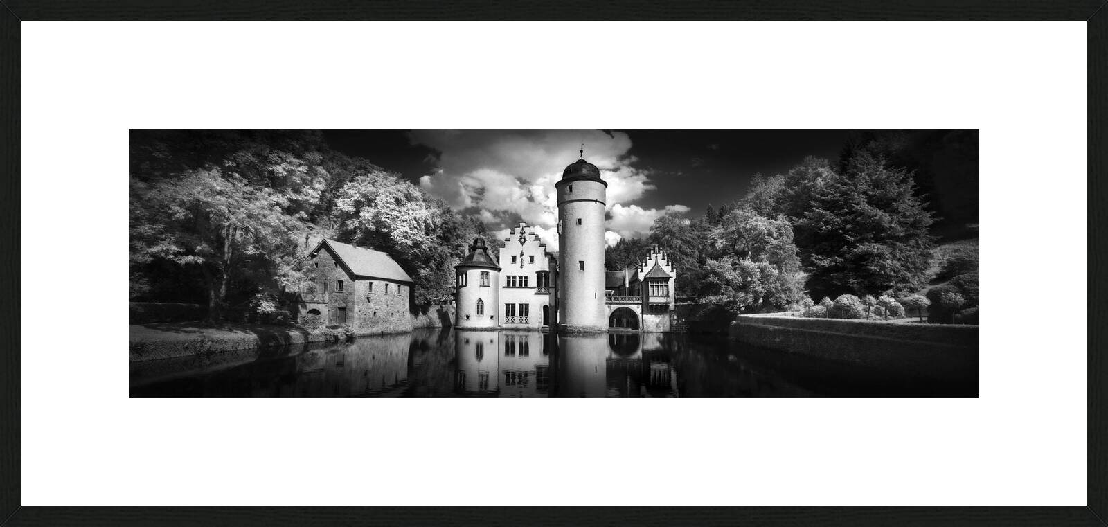 Schloss Mespelbrunn by Wolfgang Mothes - Limited Edition. Edition of: 100. Signed.