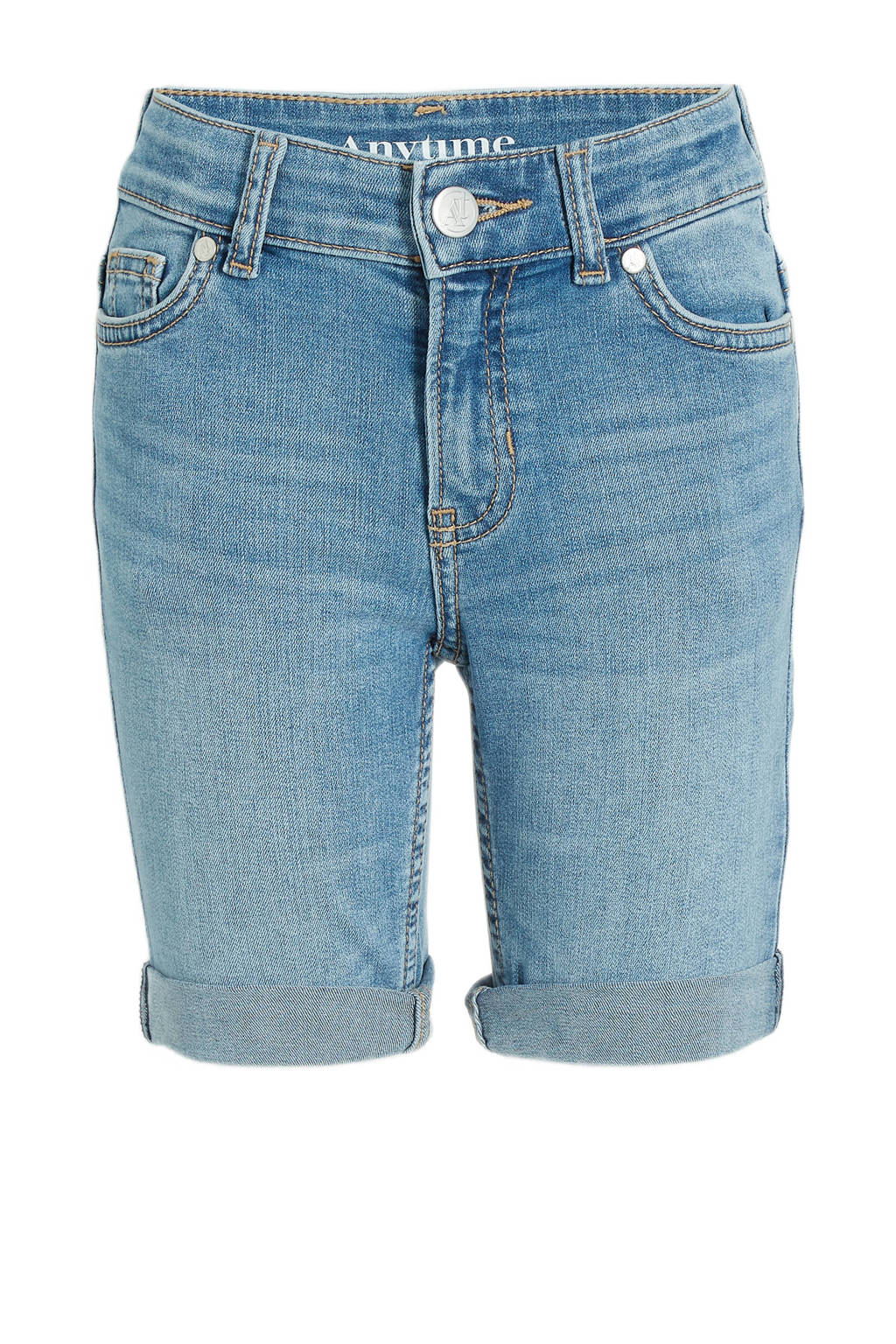 anytime slim fit denim lichtblauw