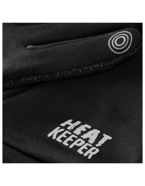 Heatkeeper Handschoen Techno Touchscreen Zwart - Handschoenen