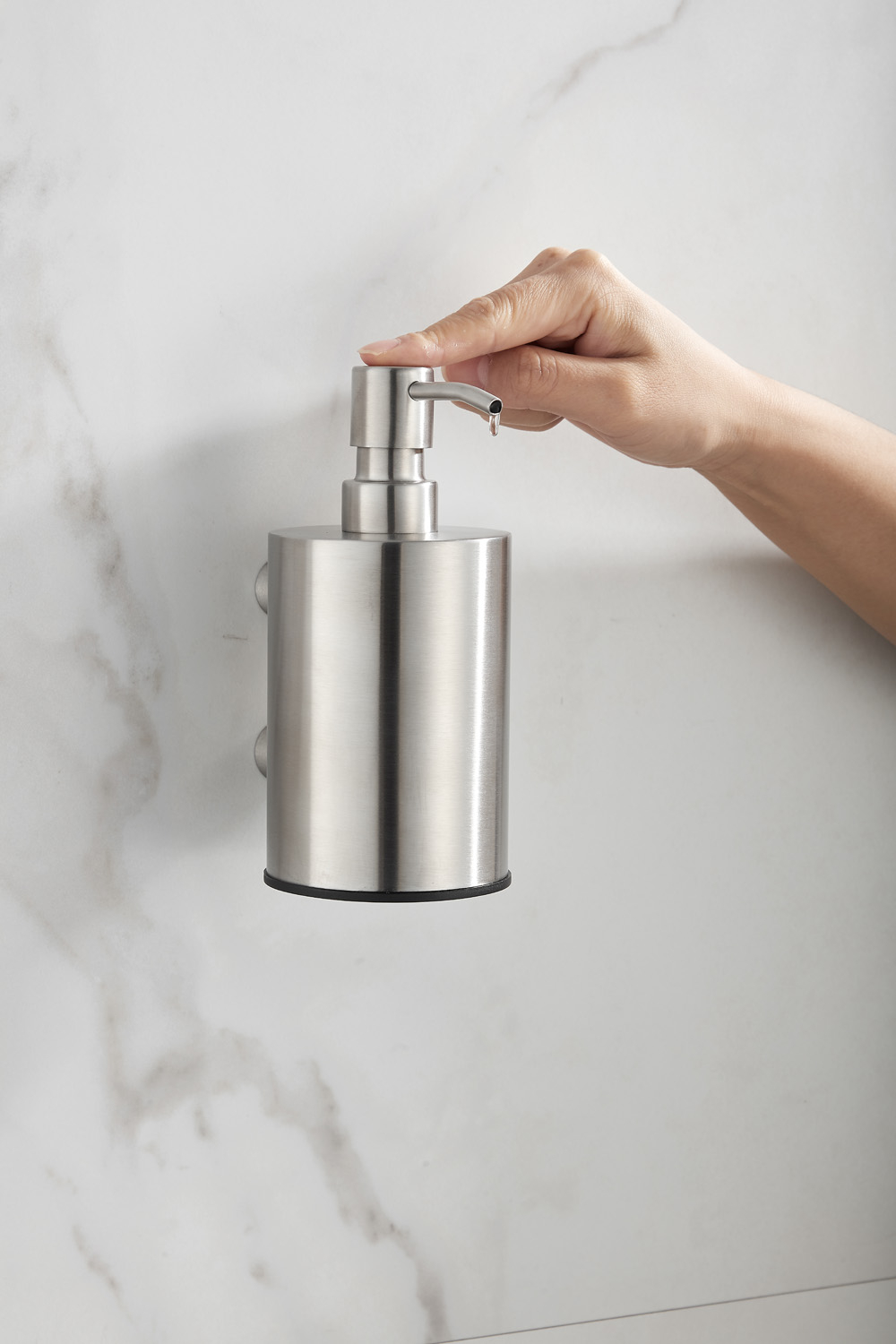 Saniclear Academy zeepdispenser RVS