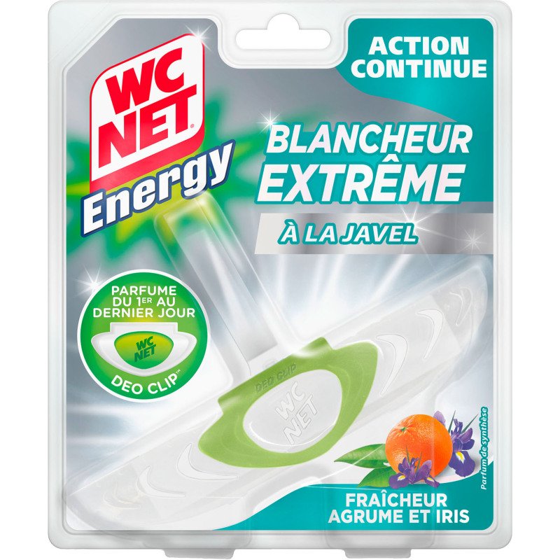 Bloc Wc Net Energy à la Javel - Agrume et Iris