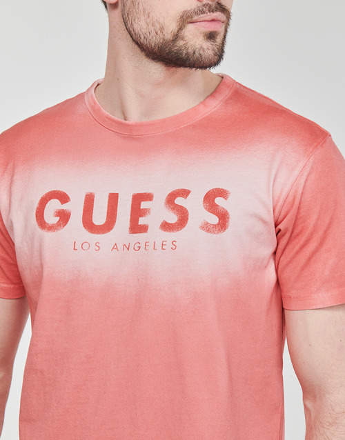 Guess - FRANTIC CN SS TEE - Rouge
