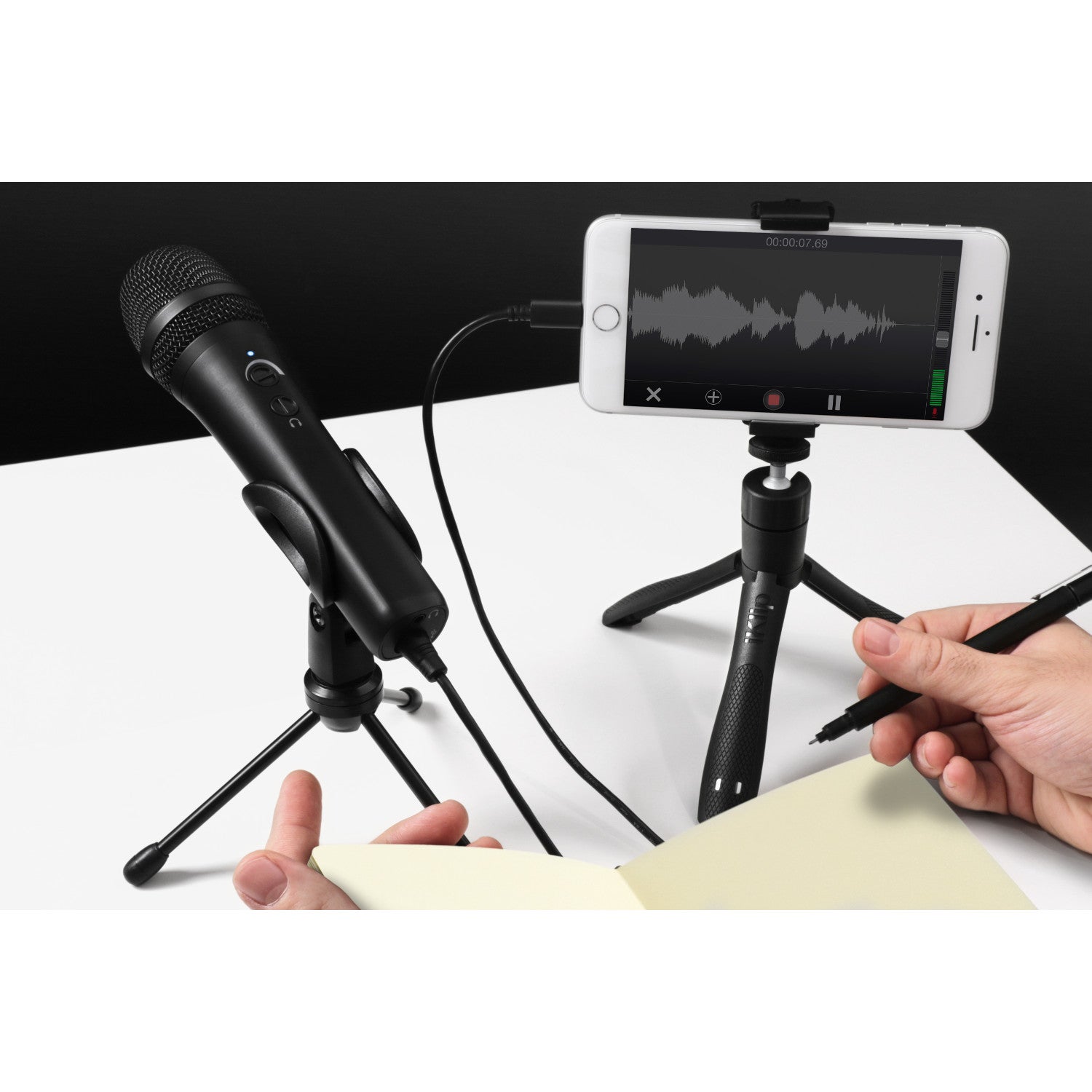 IK Multimedia iRig Mic HD 2 USB-microfoon voor iOS, Mac en PC