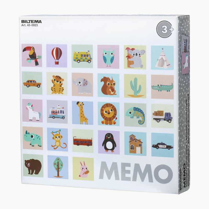 Memo med assorterte motiver