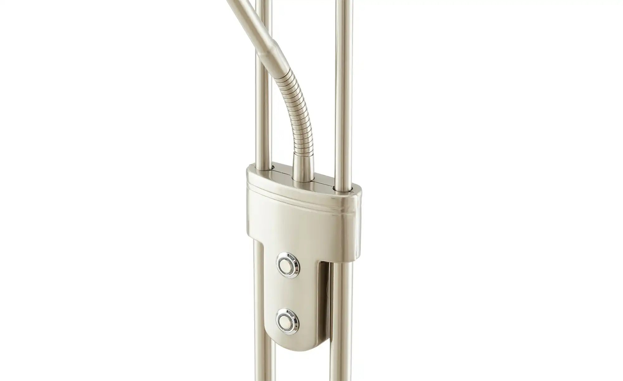Fischer-Honsel LED-Deckenfluter, 2-flammig, Nickel-matt