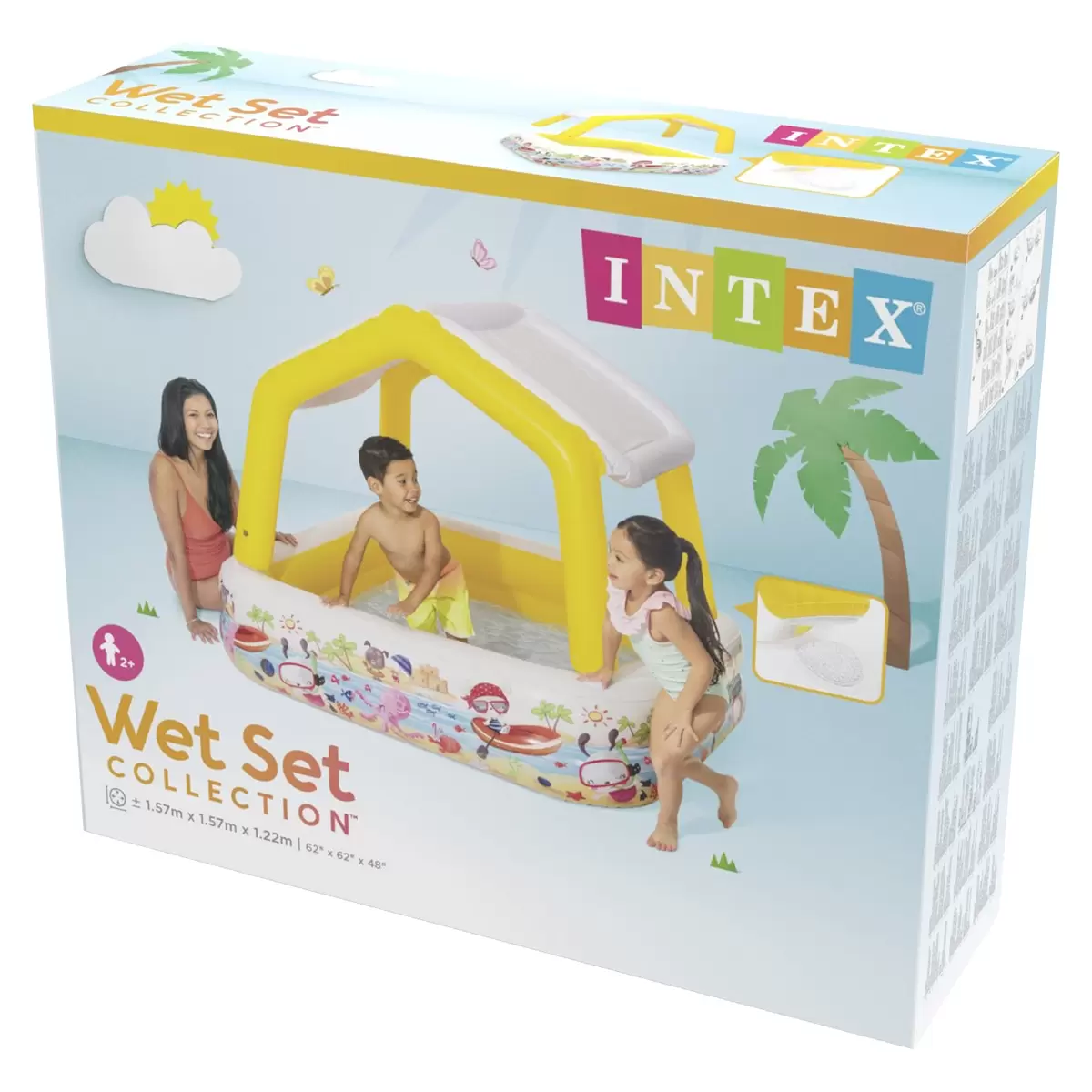 Sun Shade Pool Intex Bunt