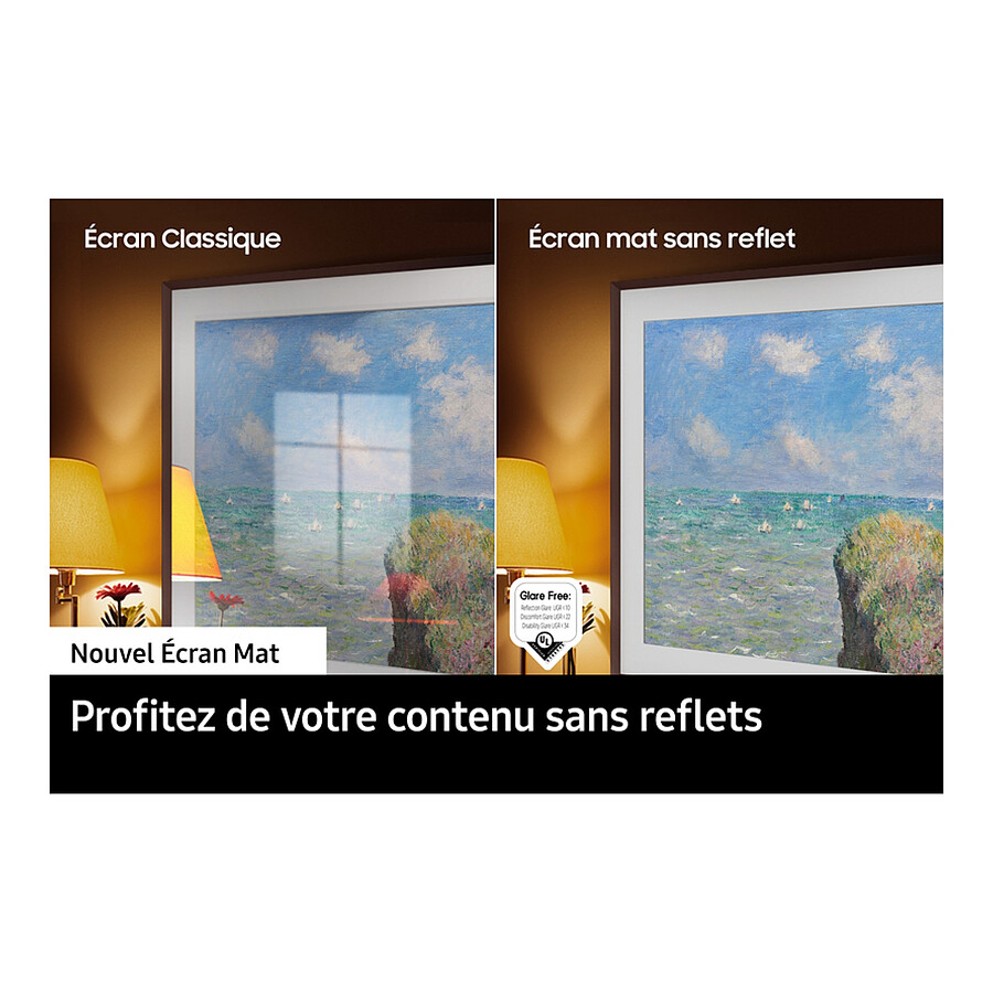 Samsung The Frame TQ55LS03D - TV QLED 4K UHD HDR - 138 cm