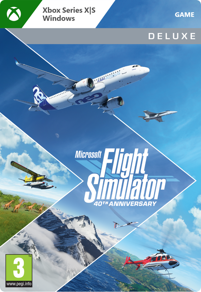Microsoft Flight Simulator 40th Anniversary Deluxe Edition- PC