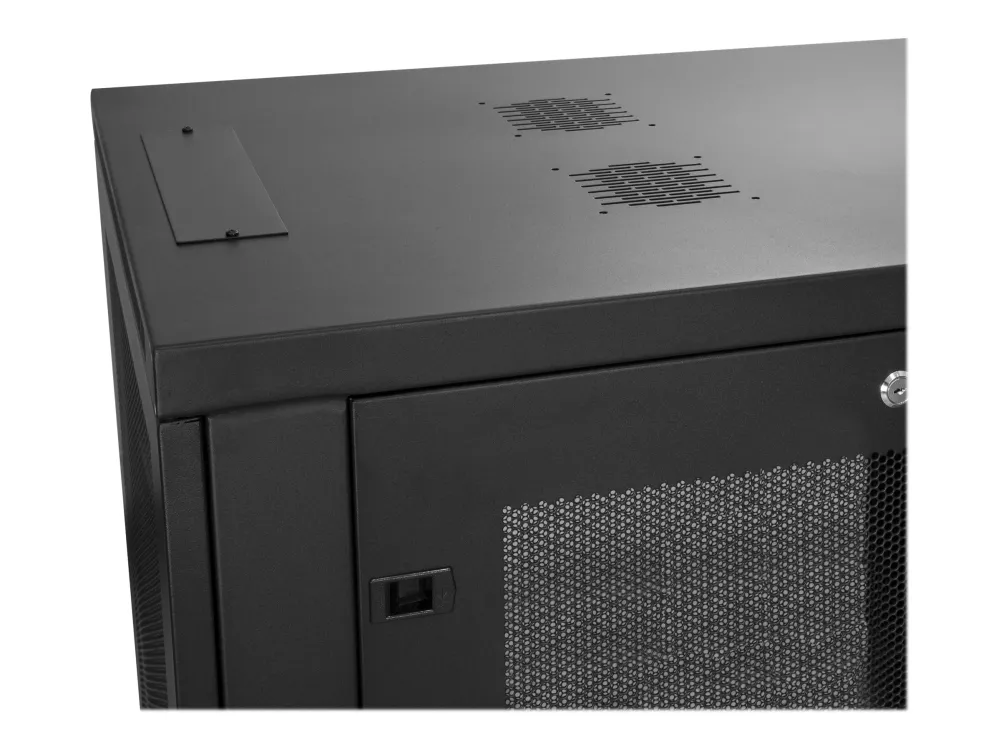 StarTech.com 18U Server Rack Cabinet, 4-Post Adjustable Depth (2
