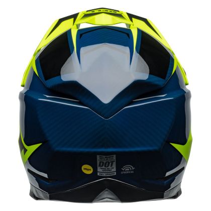 Casque cross Bell MOTO-10 SPHERICAL SLICED 2024 - Jaune