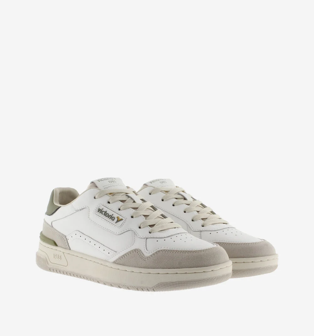 C80 - CLASSIC COLORS UNISEX Baskets rétro couleur unisexes KAKI