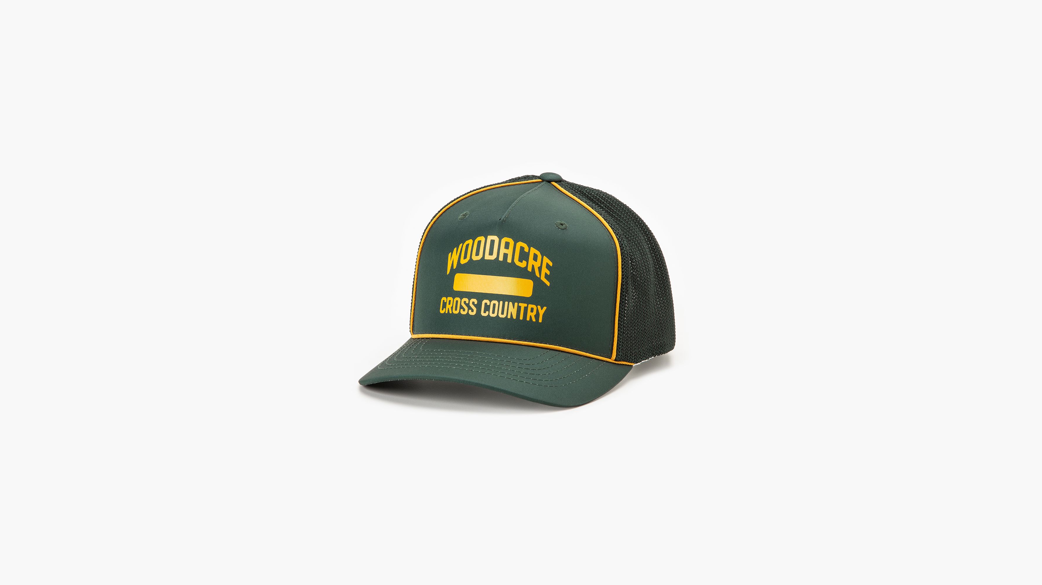 Levi's® Gold Tab™ Flexfit® casquette Trucker - Medium Green - Jaune