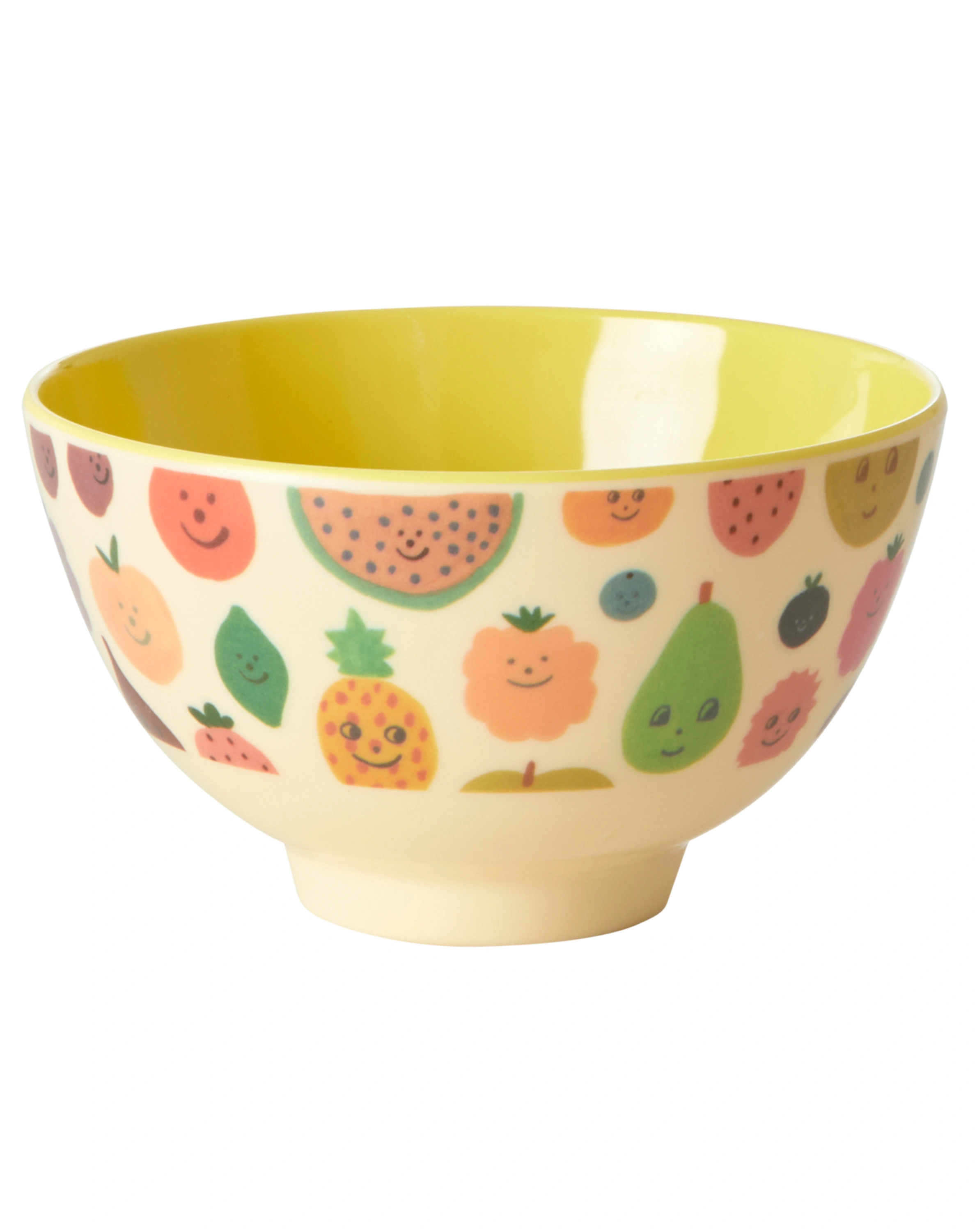 Melamin-Schale HAPPY FRUITS - SMALL in bunt