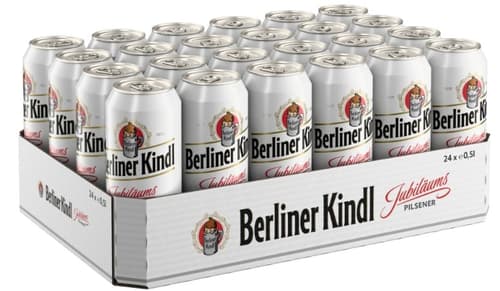 Berliner Kindl Jubiläums Pilsener Dose 24x0,50 (EINWEG)