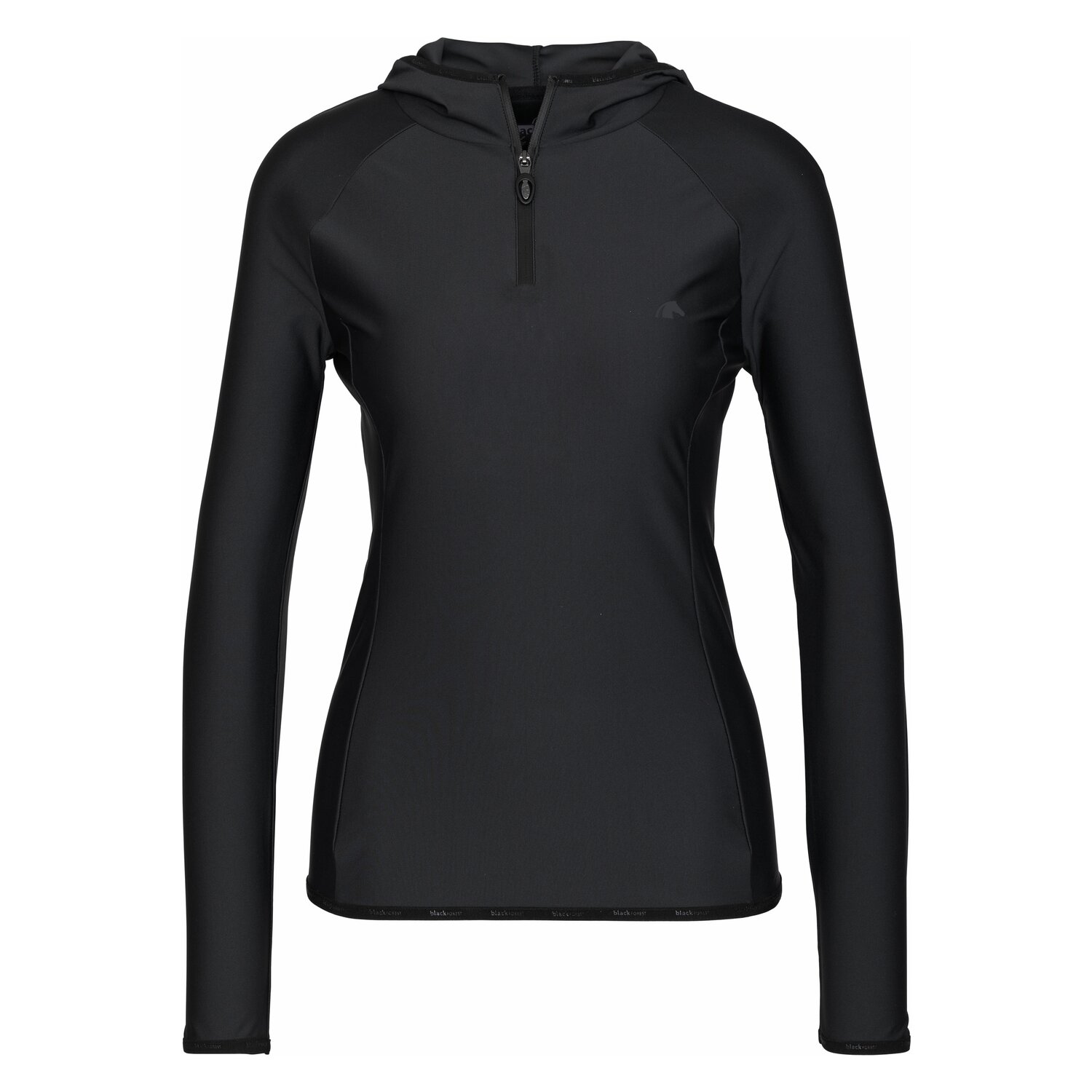 black forest Funktionsshirt mit Kapuze  - black