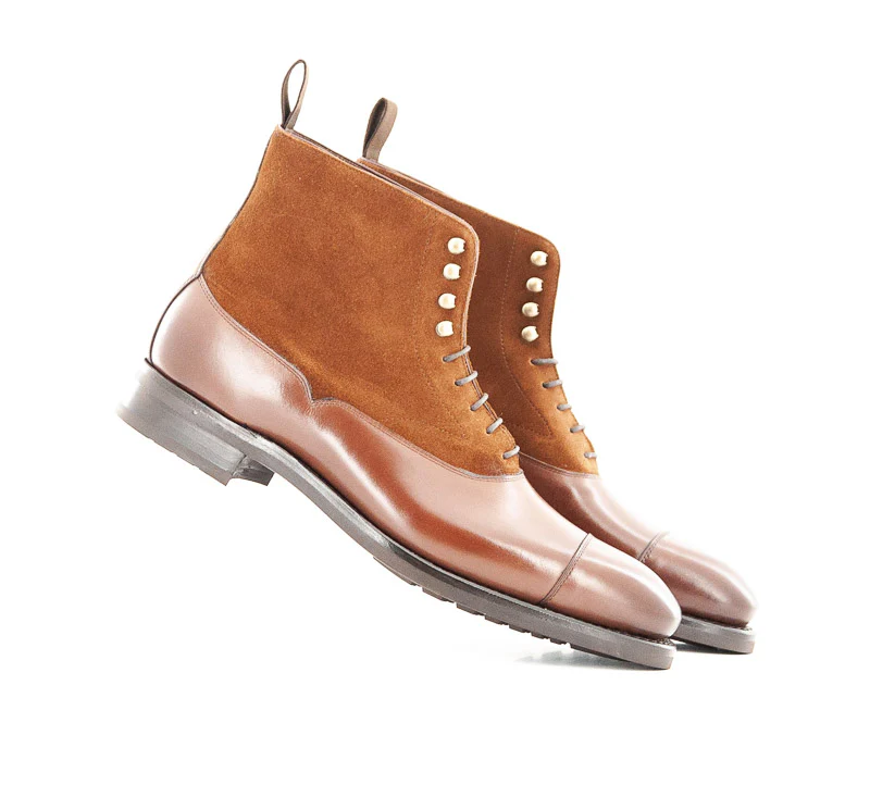 CARLOS SANTOS - BOOTS 1281 COGNAC/MARRON