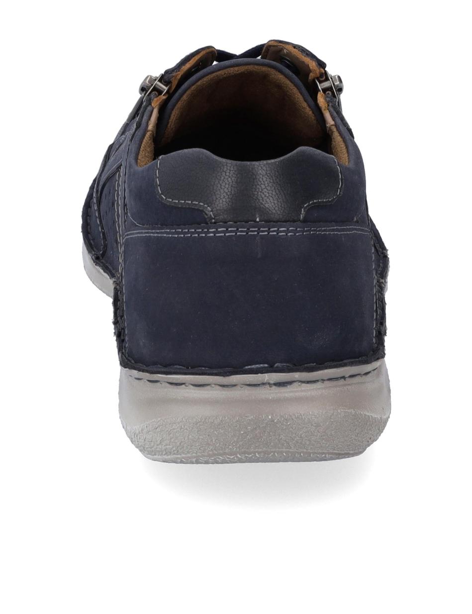 Halbschuh Alfred 02, indigo-kombi