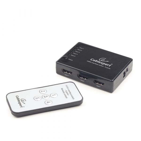 Gembird Switch HDMI 3 portas - DSW-HDMI-34