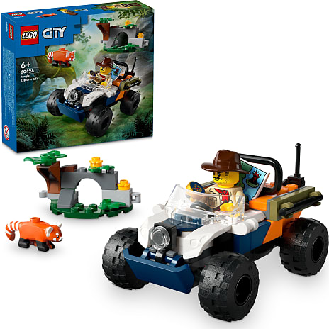 LEGO City Jungleeventyr – ATV og rød panda-mission 60424