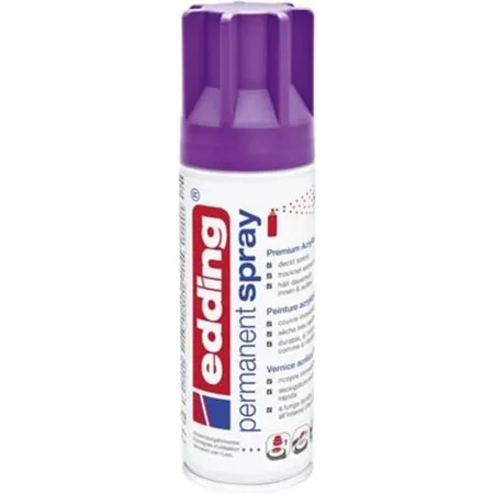 edding 5200 Permanent Spray Premium-Acryllack, seidenmatt, 200ml, beere