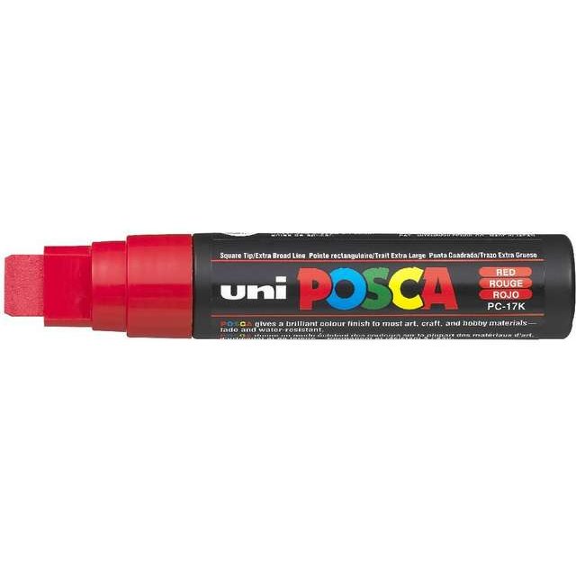 Marqueur à pigment PC-17K, rouge