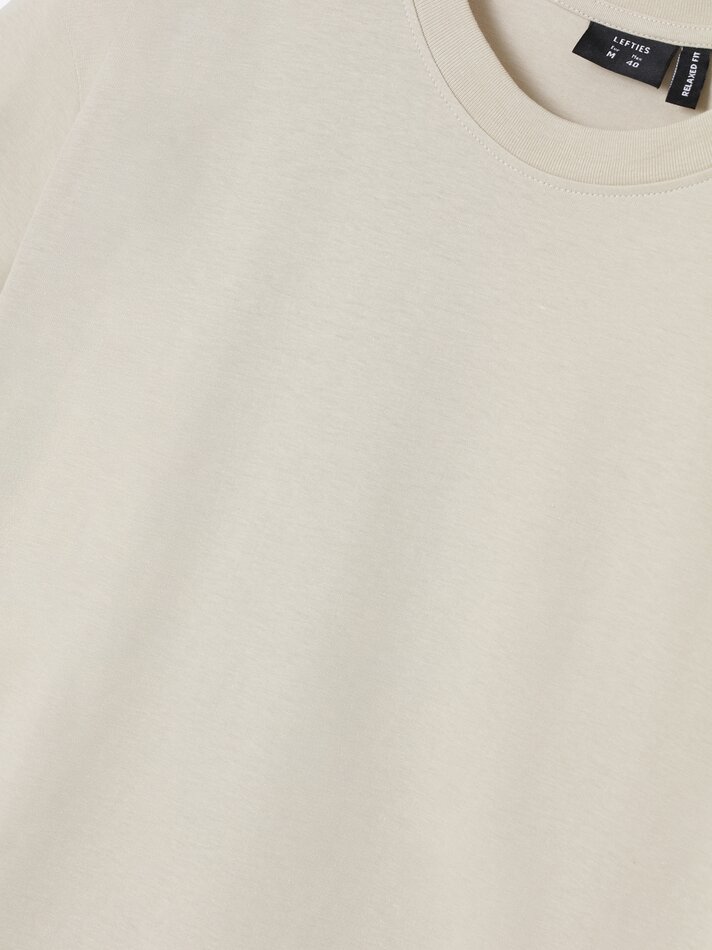 Camiseta Premium Relaxed - Bege