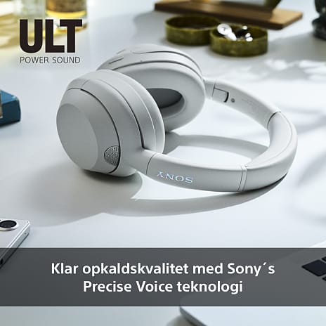 Sony ULT WEAR trådløse over-ear høretelefoner - råhvid