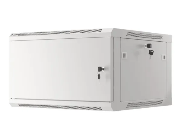 Lanberg WF01-6606-00S - Rack kabinet - vægmonterbar - grå, RAL 7035 - 6U - 19