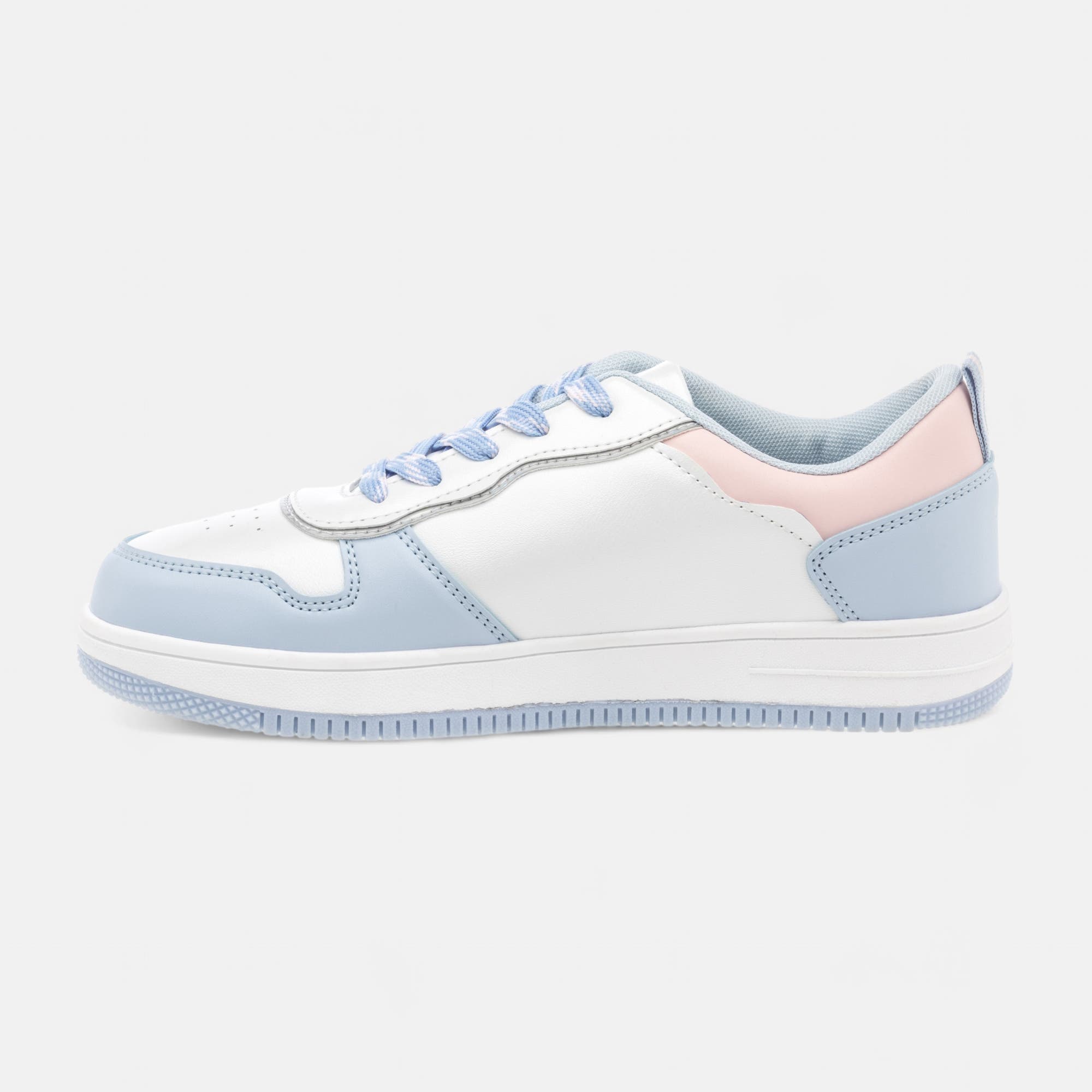 Baskets Fille bleu