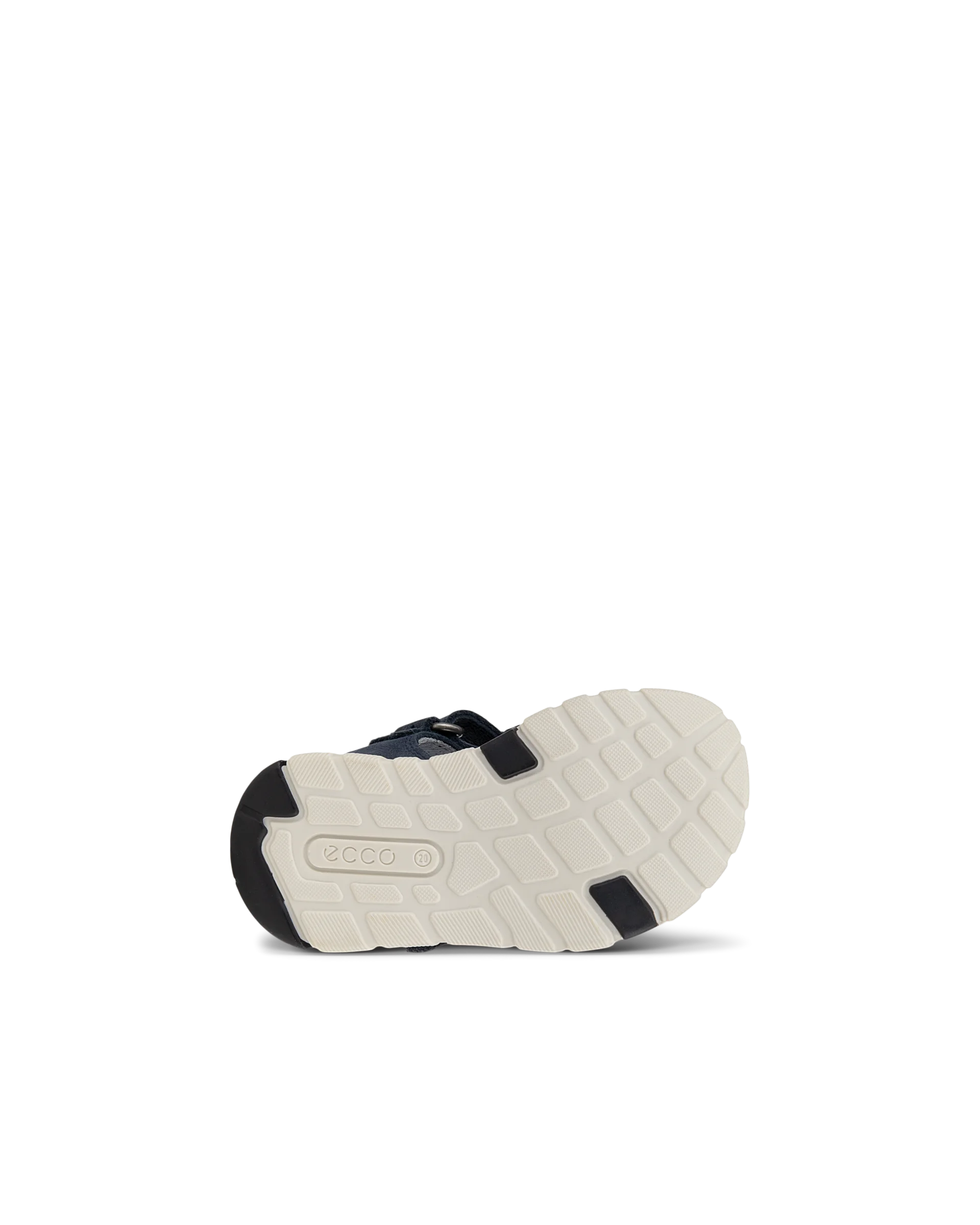 ECCO MINI STRIDE SANDAL Kinder Fischersandale aus Nubukleder Marineblau