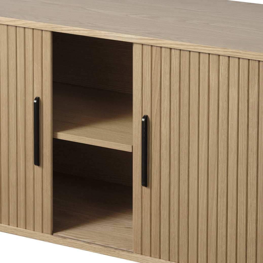 by fonQ Alon Dressoir - B 180 cm - Naturel Eiken