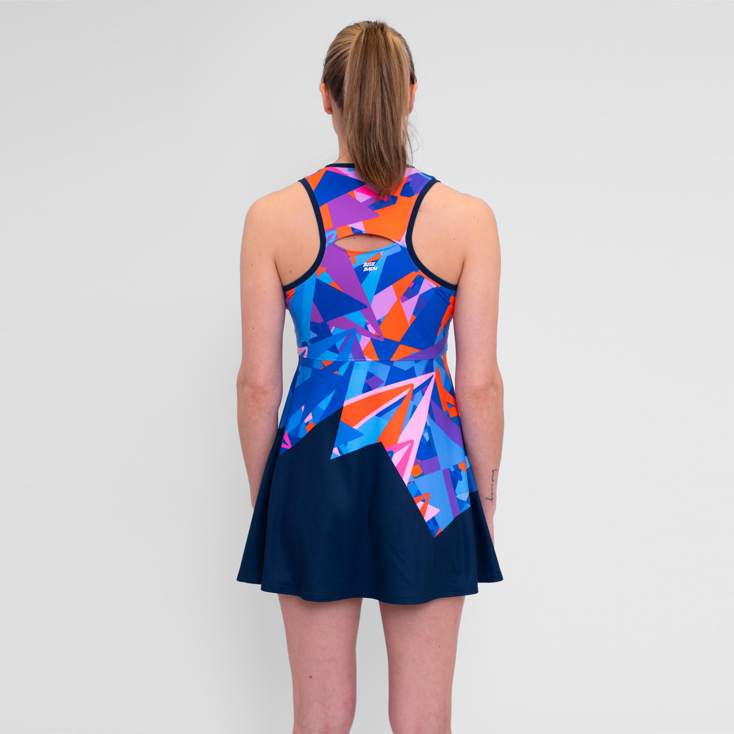 BIDI BADU Spike Robe Femmes - Bleu Foncé , Multicouleur