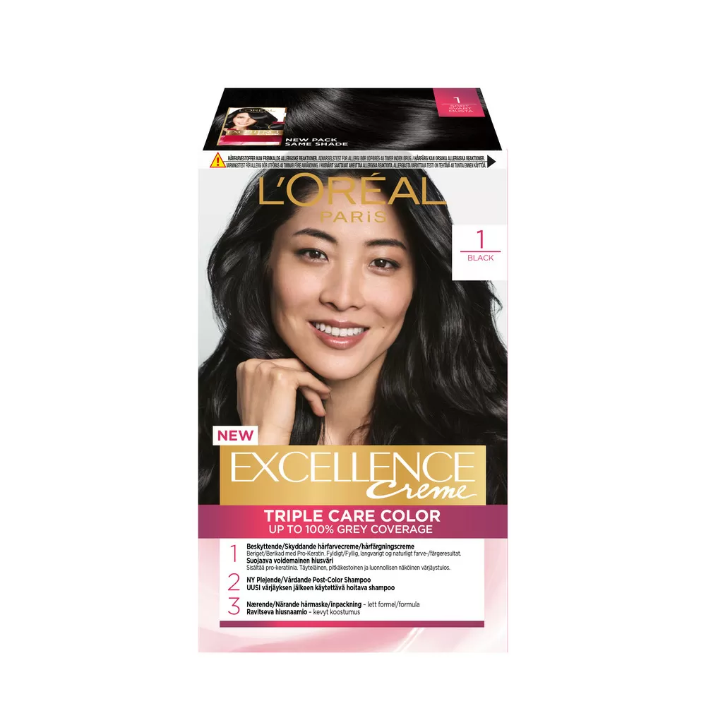 L'Oréal Paris Excellence Crème Hårfarve - 1 stk.