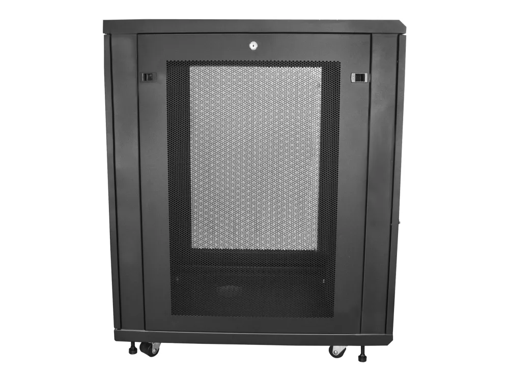 StarTech.com 18U Server Rack Cabinet, 4-Post Adjustable Depth (2