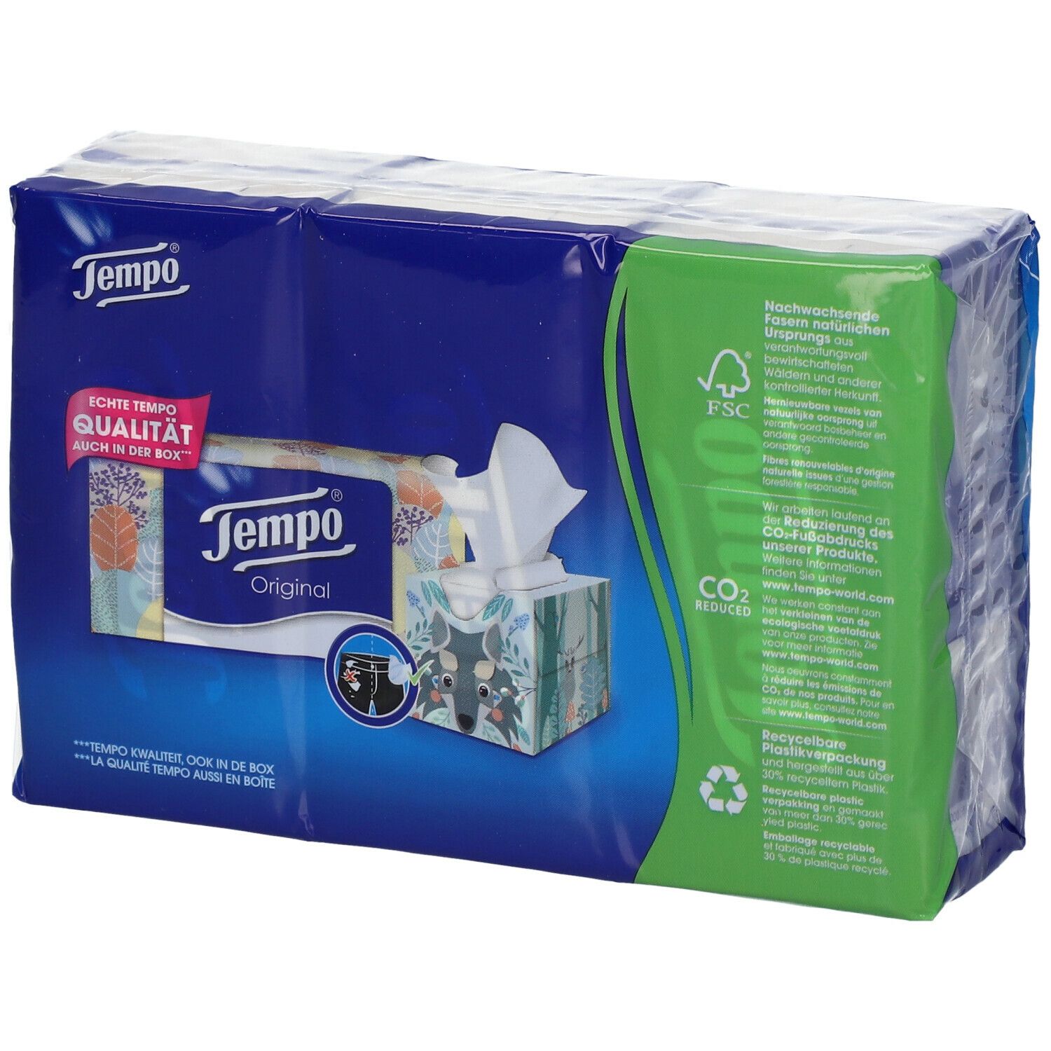 Tempo Taschentücher ohne Menthol