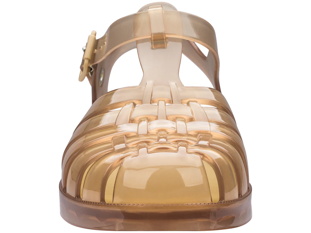 Melissa  Possession badesandal - brun/guld