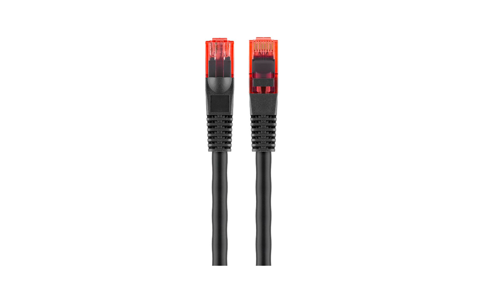 Goobay CAT 6 Outdoor-Patchkabel U / UTP schwarz  10 m