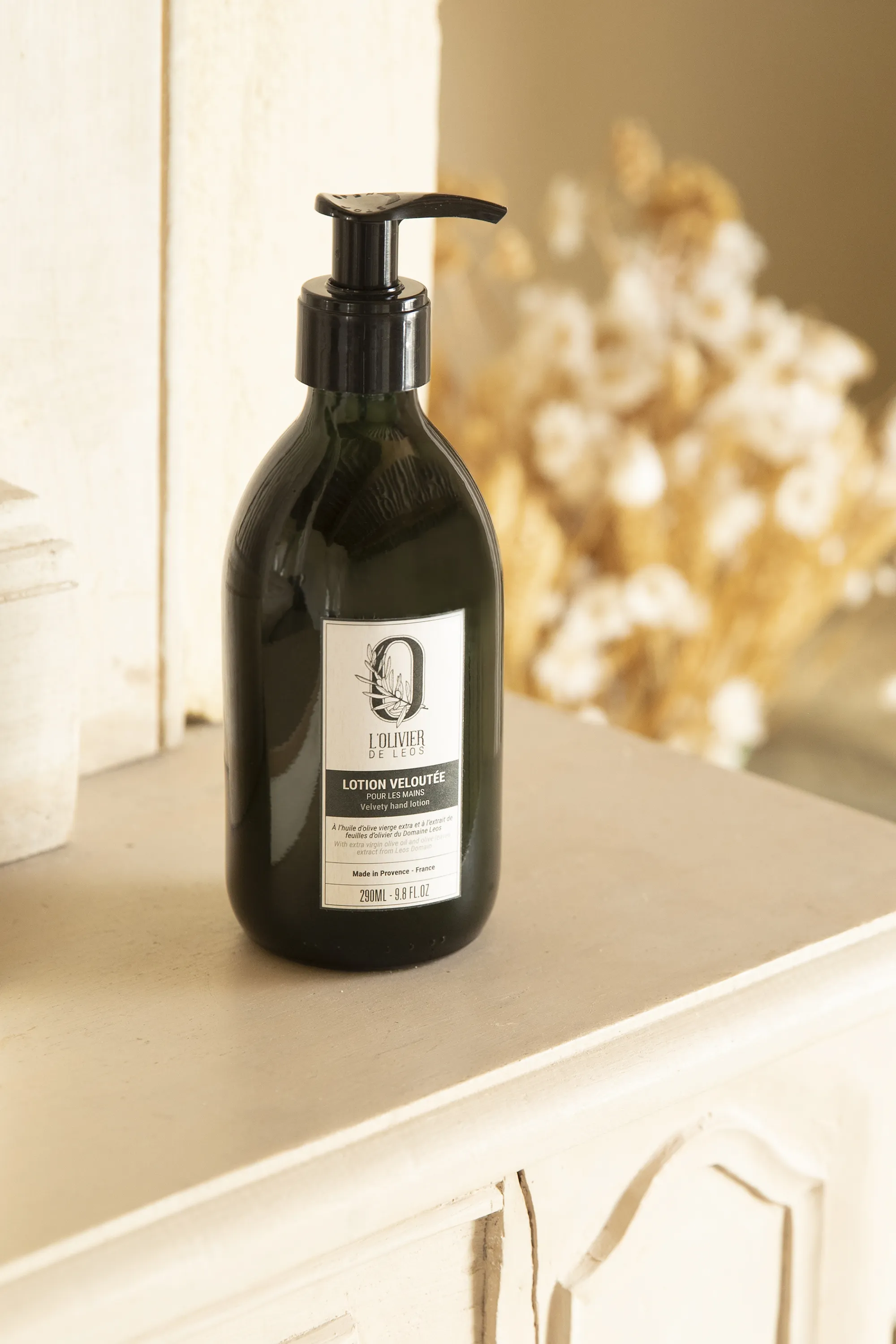 L'OLIVIER DE LEOS Lotion veloutée pour les mains-290 ml